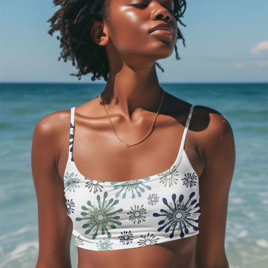 MOTIF FLORAL Solleila pour impression numérique