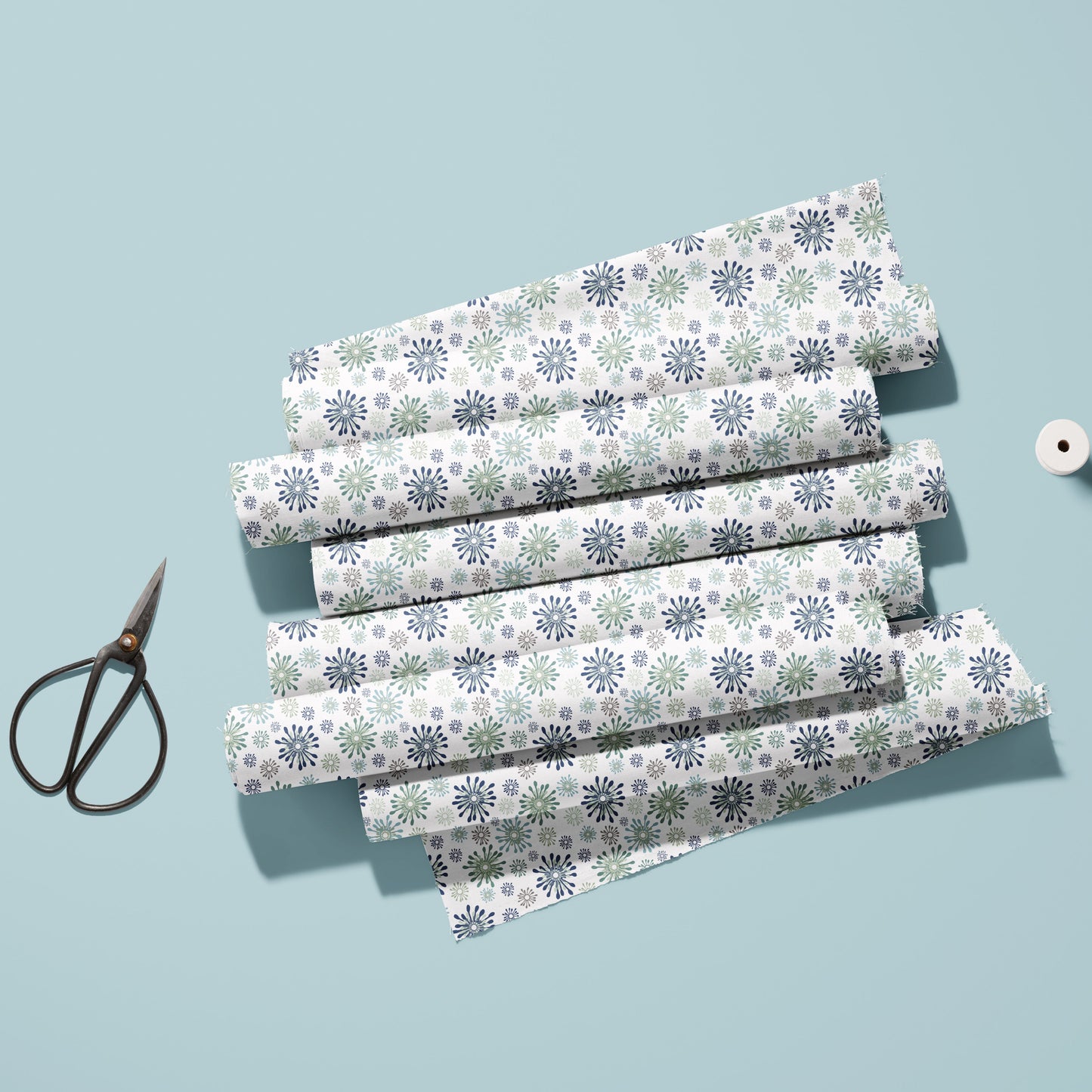 MOTIF FLORAL Solleila pour impression numérique