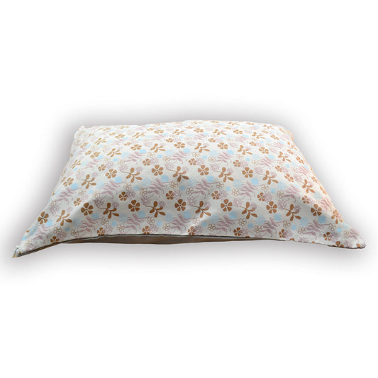 Housse de coussin florale