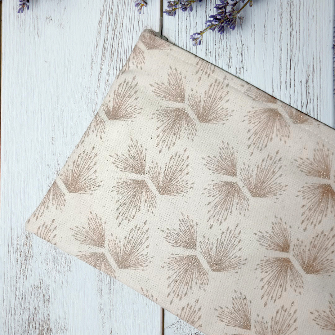 Pochette en Coton Motif Epicoréa Naturel Chic