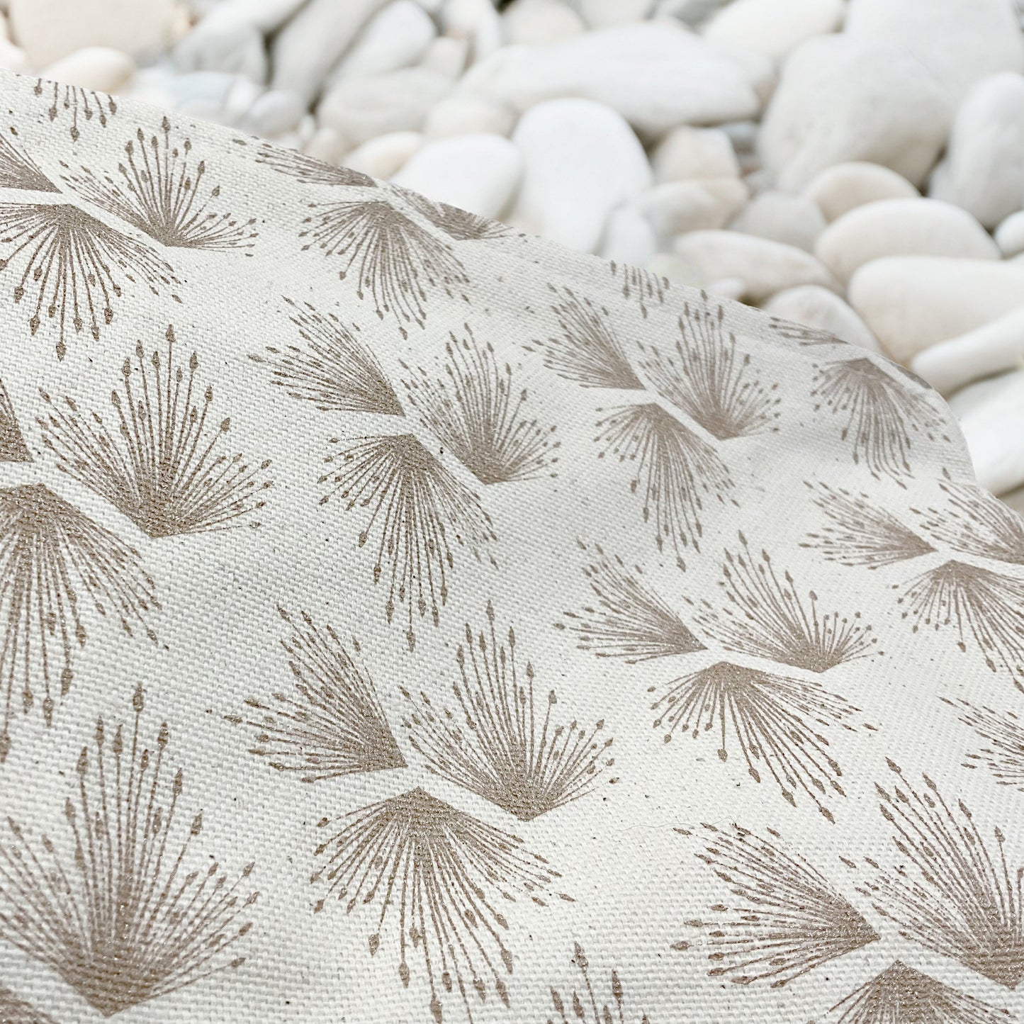 Pochette en Coton Motif Epicoréa Naturel Chic
