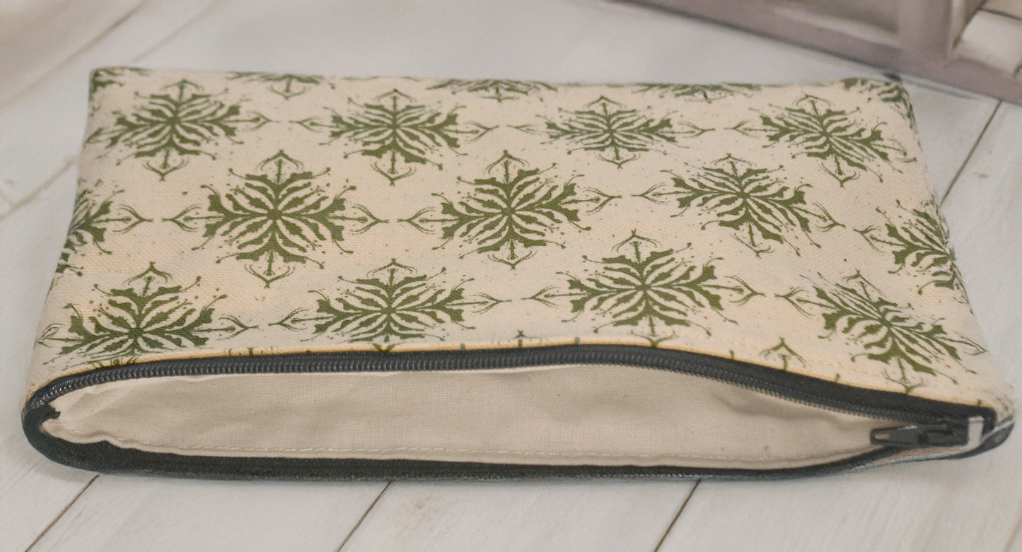 Pochette Coton Motif Floral