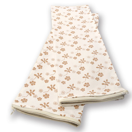 Housse de coussin florale