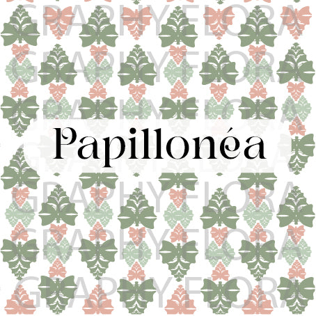 MOTIF PAPILLON pour impression numérique