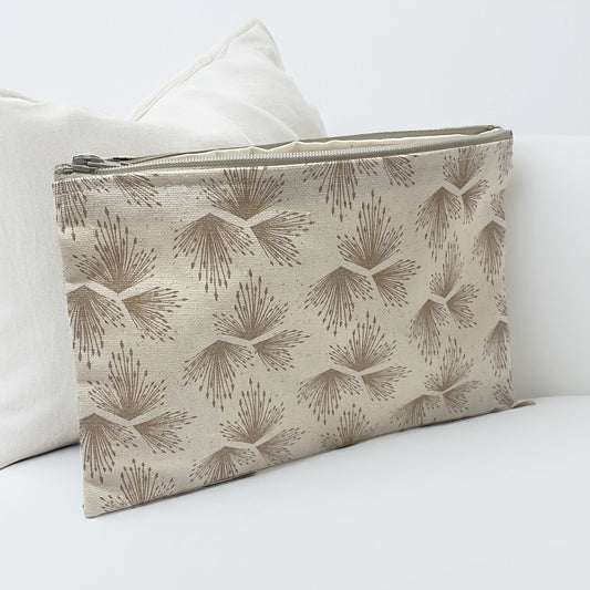 Pochette en Coton Motif Epicoréa Naturel Chic
