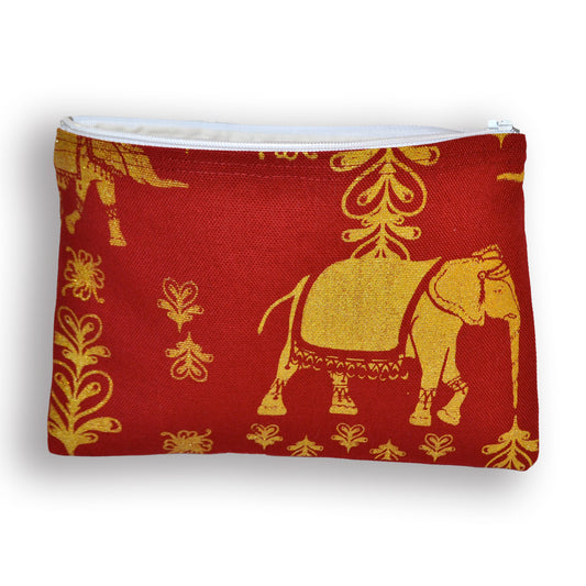 Pochette Coton Motif éléphant
